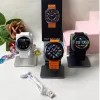 The tf7ultra Bluetooth watch is available in black, white and orange details Picture